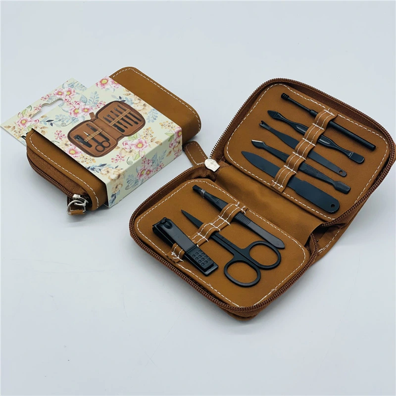 Nail Clipper Set Five-Piece Wholesale Factory Spot Exhibition Activities Gifts Manicure Tools Manicure Beauty Set