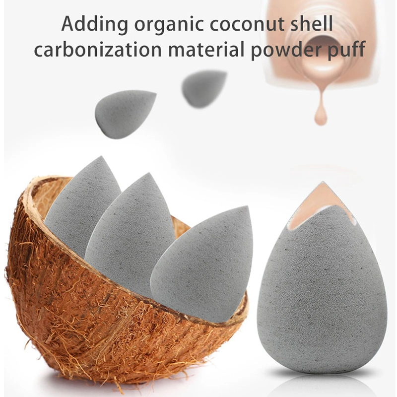 New Arrival Biodegradable Vegan Makeup Sponge Coconut Private Label Disposable Plant-Based Hydrophilic Makeup Puff Sponge