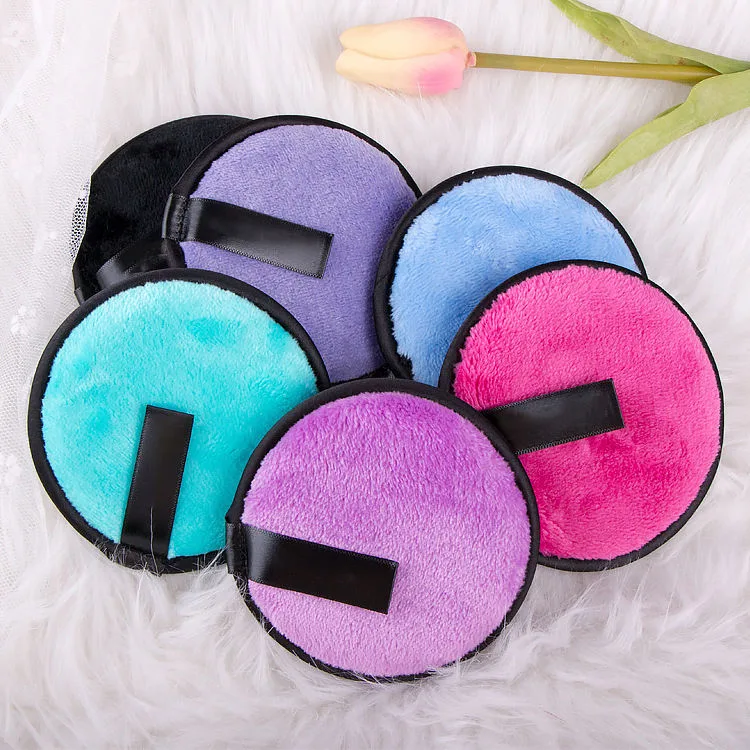 Custom Logo Facial Clean Sponge Makeup Remover Washing Women Face Wash Sponges Exfoliating Skin Care Facial Cleansing SPA Pads Clean Puff